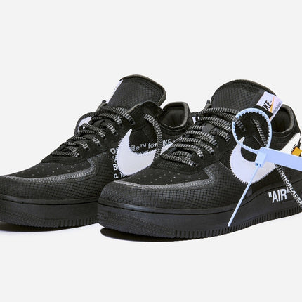 AO4606-001 Off-White �~ Nike Air Force 1 Low Black (Men's)