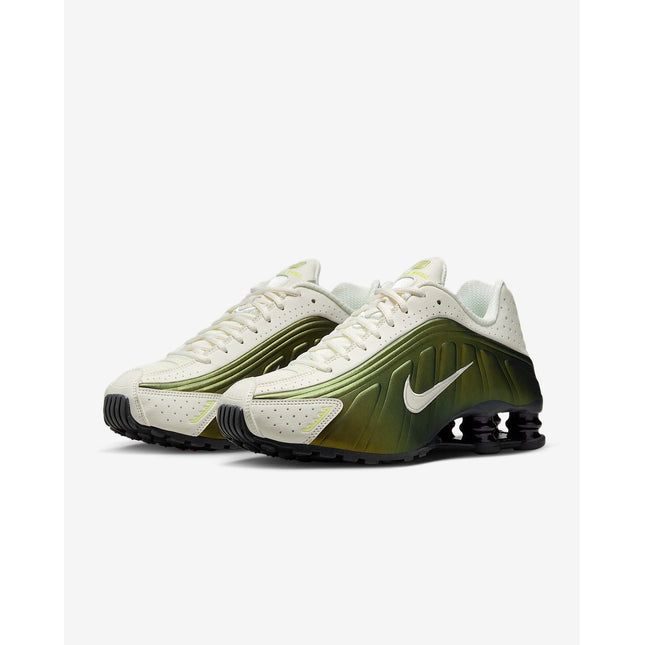 IB8062-133 Nike Shox R4 Olive Green (Women's)