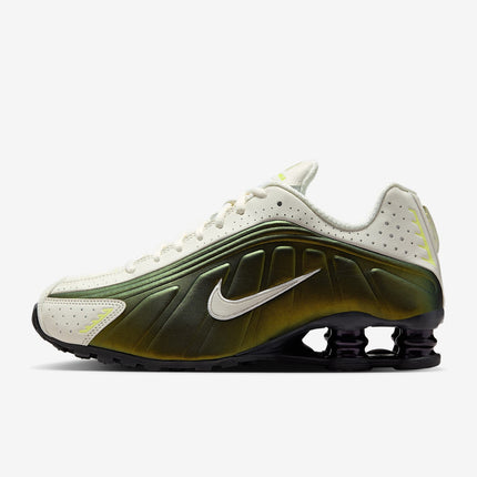 IB8062-133 Nike Shox R4 Olive Green (Women's)