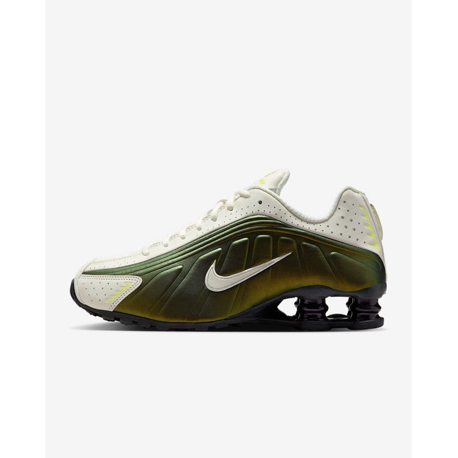 IB8062-133 Nike Shox R4 Olive Green (Women's)