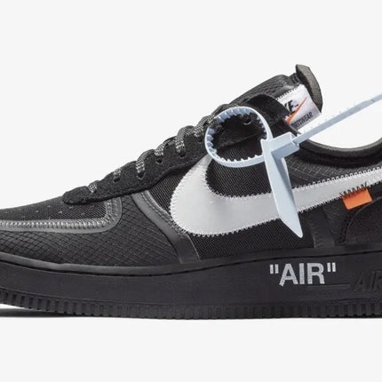 AO4606-001 Off-White �~ Nike Air Force 1 Low Black (Men's)