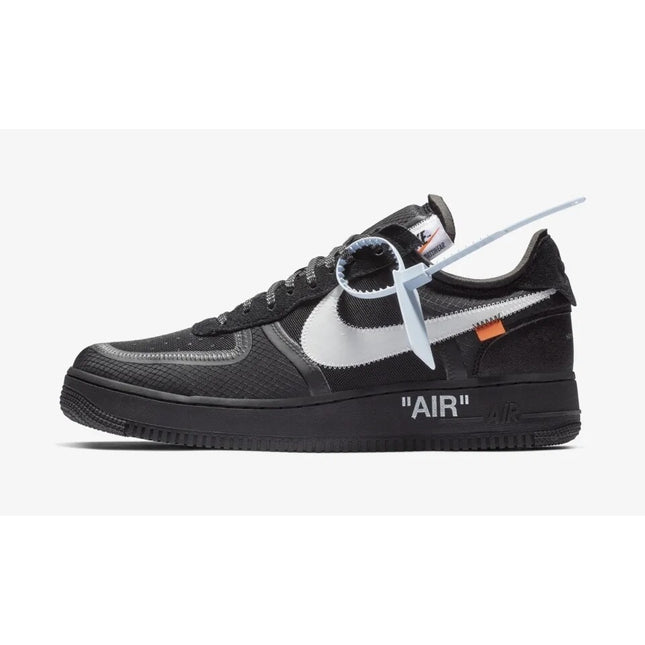 AO4606-001 Off-White �~ Nike Air Force 1 Low Black (Men's)