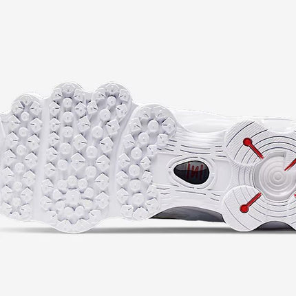 AV3595-100 Nike Shox TL White Metallic Silver (Men's)