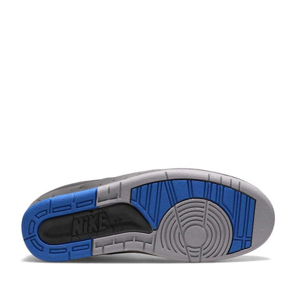 DJ4375-004 Off-White �~ Nike Air Jordan 2 Low  Black and Varsity Royal (Men's)