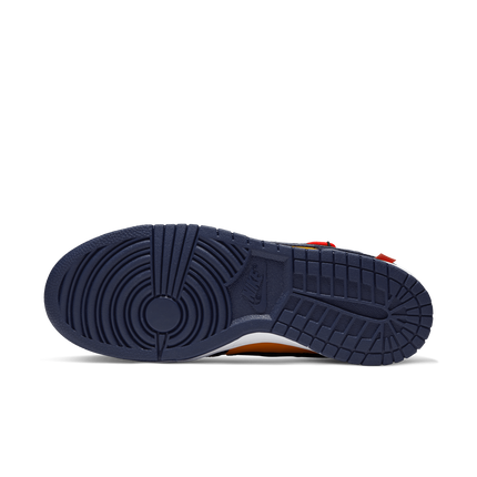 CT0856-700 Off-White �~ Nike Dunk Low LTHR  University GoldMidnight Navy (Men's)