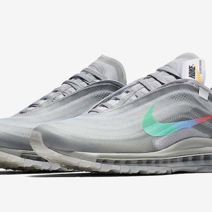 AJ4585-101 Off-White �~ Nike Air Max 97 Grey (Men's)