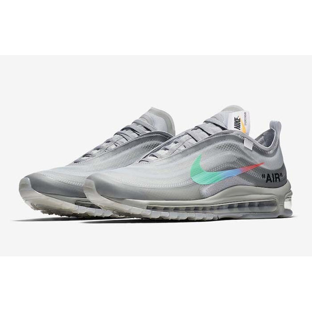 AJ4585-101 Off-White �~ Nike Air Max 97 Grey (Men's)