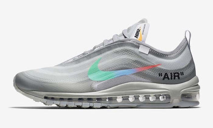 AJ4585-101 Off-White �~ Nike Air Max 97 Grey (Men's)