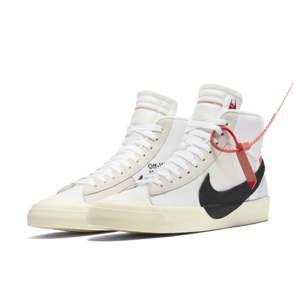 AA3832-100 Off-White �~ Nike The Ten Blazer Mid White (Men's)