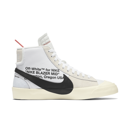 AA3832-100 Off-White �~ Nike The Ten Blazer Mid White (Men's)