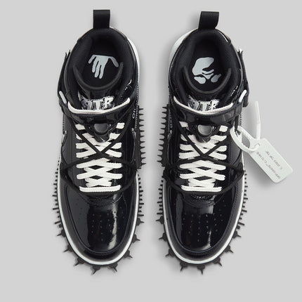 DR0500-001 Off-White �~ Nike Air Force 1 Mid  Sheed  (Men's)