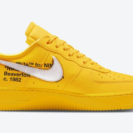 DD1876-700 Off-White �~ Nike Air Force 1 Low University Gold (Men's)