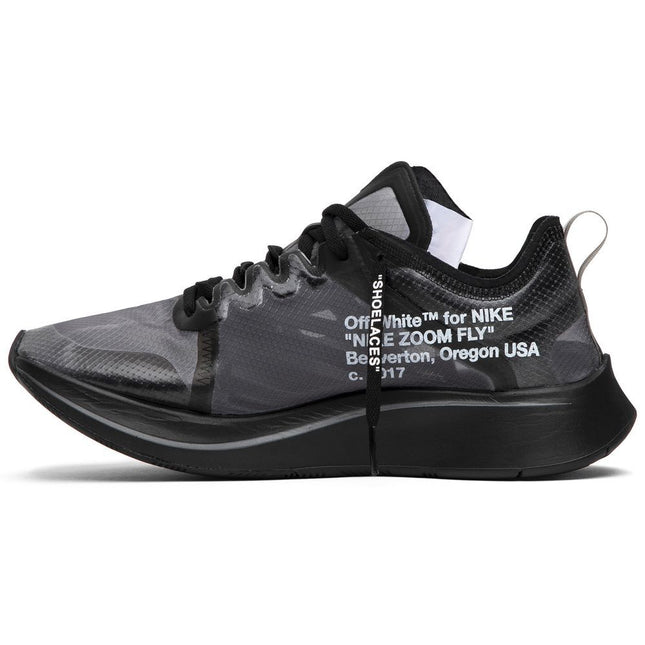AJ4588-001 OFF-WHITE �~ NIKE ZOOM FLY BLACK (Men's)