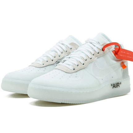 AO4606-100 Off-White �~ Nike The Ten Air Force 1 Low White (Men's)