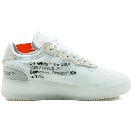 AO4606-100 Off-White �~ Nike The Ten Air Force 1 Low White (Men's)
