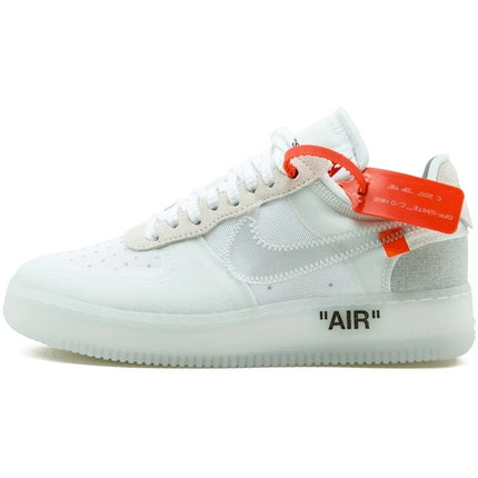 AO4606-100 Off-White �~ Nike The Ten Air Force 1 Low White (Men's)