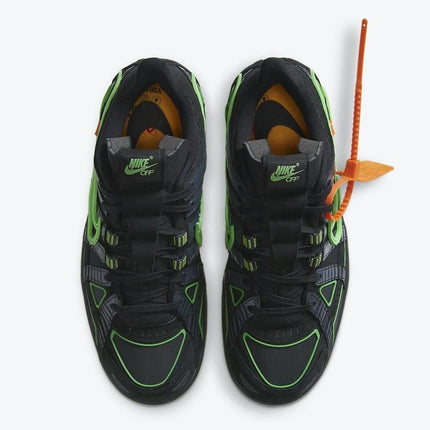 CU6015-001 Off-White �~ Nike Air Rubber Dunk Black Green Strike (Men's)
