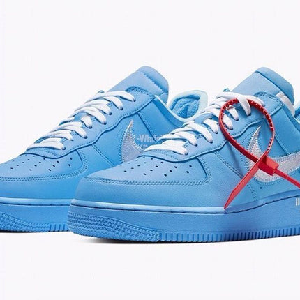 CI1173-400 Off-White �~ Nike Air Force 1 Low MCA University Blue (Men's)