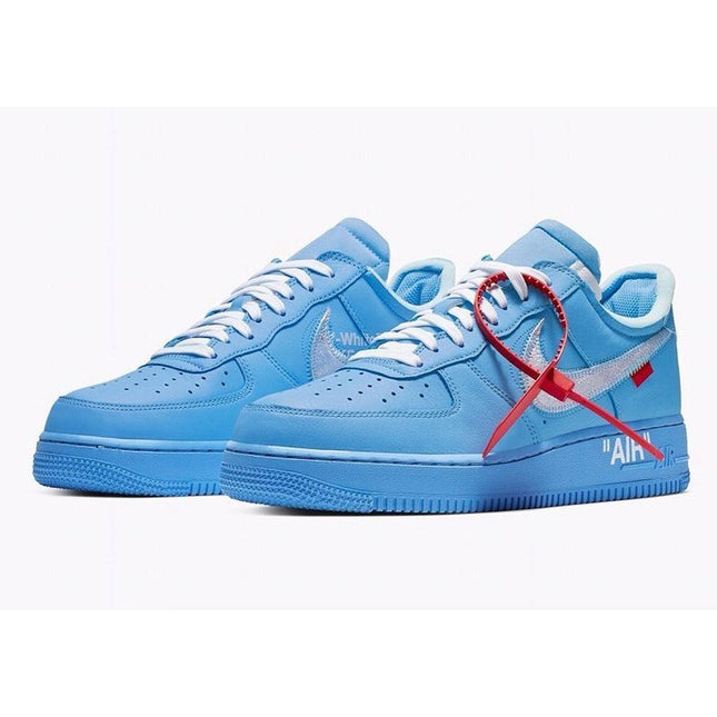 CI1173-400 Off-White �~ Nike Air Force 1 Low MCA University Blue (Men's)