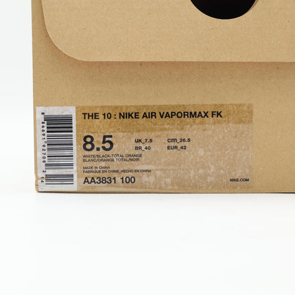 AA3831-100 Off-white �~ Nike Air Vapormax White (Men's)