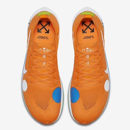 AO2115-800 Off-White �~ Nike Zoom Fly Mercurial Flyknit Total Orange  (Men's)