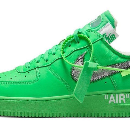 DX1419-300 Off-White �~ Nike Air Force 1 Low Brooklyn Light Green Spark (Men's)