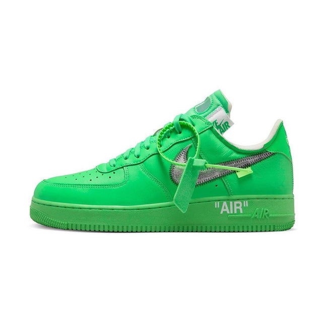 DX1419-300 Off-White �~ Nike Air Force 1 Low Brooklyn Light Green Spark (Men's)