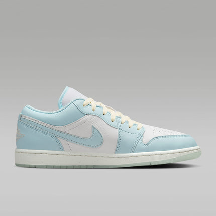 HJ5999-400 Nike Air Jordan 1 Low SE Glacier Blue Summit White Guava Ice (Men's)