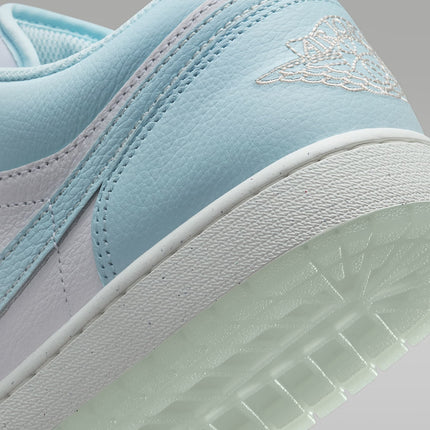 HJ5999-400 Nike Air Jordan 1 Low SE Glacier Blue Summit White Guava Ice (Men's)