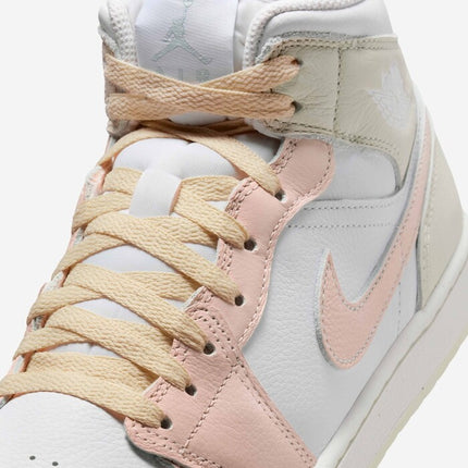 HJ6654-100 Nike Air Jordan 1 Mid Soft Pink (Men's)