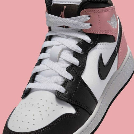 DQ8423-100 Nike GS Air Jordan 1 Mid Rust Pink