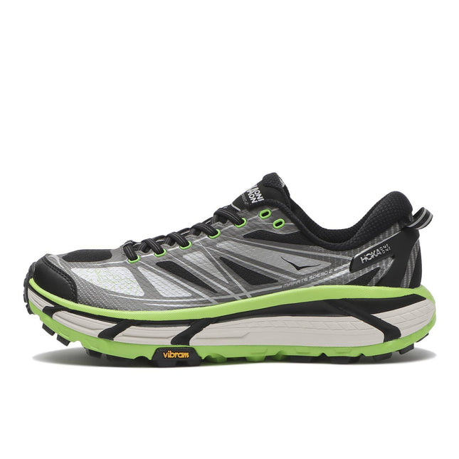 1126851-BCKLC Hoka Mafate Speed 2 Black Green (Men's)