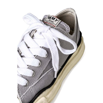 A09FW733-gray Maison MIHARA YASUHIRO PETERSON Original Sole Canvas Low (Men's)