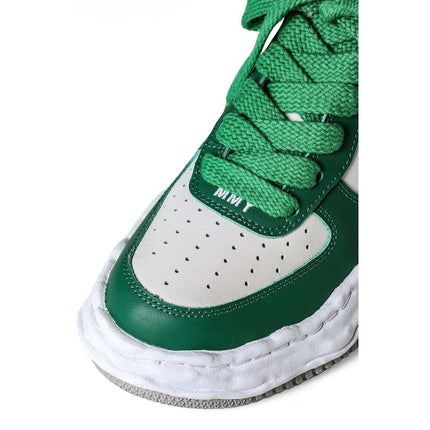 A08FW706-green/white Maison MIHARA YASUHIRO WAYNE Original Sole Leather (Men's)