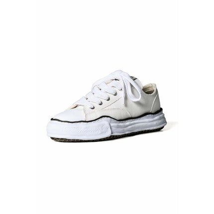 A01FW702-white Maison MIHARA YASUHIRO PETERSON Original Sole Canvas Low (Men's)