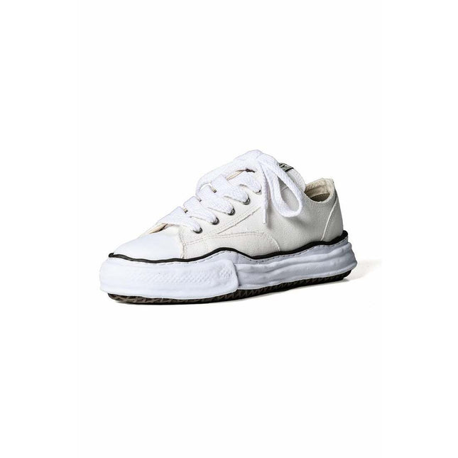 A01FW702-white Maison MIHARA YASUHIRO PETERSON Original Sole Canvas Low (Men's)