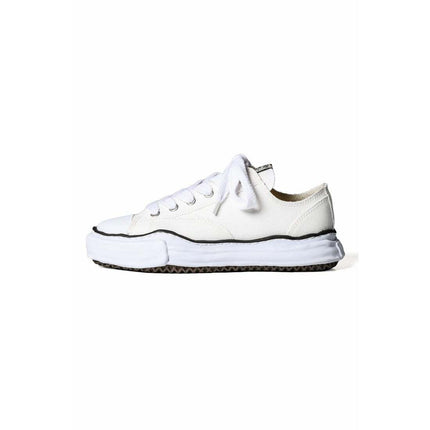 A01FW702-white Maison MIHARA YASUHIRO PETERSON Original Sole Canvas Low (Men's)