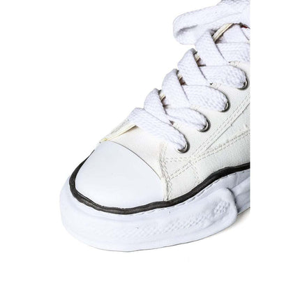 A01FW702-white Maison MIHARA YASUHIRO PETERSON Original Sole Canvas Low (Men's)