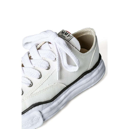A01FW702-white Maison MIHARA YASUHIRO PETERSON Original Sole Canvas Low (Men's)