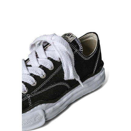 A01FW702-black Maison MIHARA YASUHIRO PETERSON Original Sole Canvas Low (Men's)