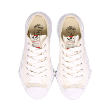 A05FW702-white Maison MIHARA YASUHIRO HANK original sole canvas Low-Top (Men's)