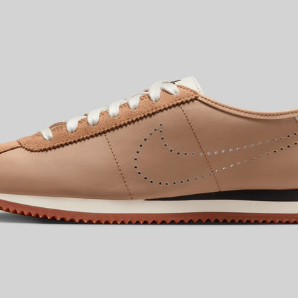 HQ1841-200 Nike Cortez Leather Pale Shale Sail Gum Medium Brown Black (Women's)