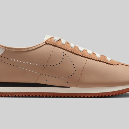 HQ1841-200 Nike Cortez Leather Pale Shale Sail Gum Medium Brown Black (Women's)