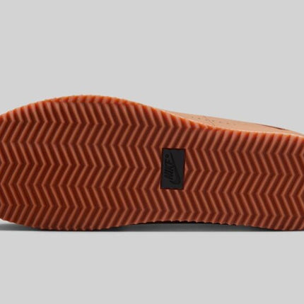 HQ1841-200 Nike Cortez Leather Pale Shale Sail Gum Medium Brown Black (Women's)