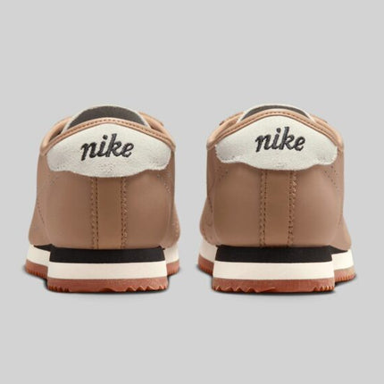 HQ1841-200 Nike Cortez Leather Pale Shale Sail Gum Medium Brown Black (Women's)
