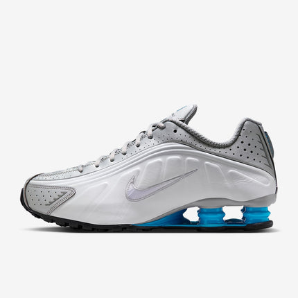 HQ1988-005 Nike Shox TL Metallic Silver White Blue Lagoon Blue Lagoon (Women's)