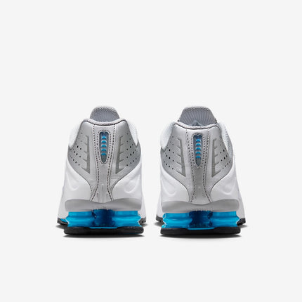 HQ1988-005 Nike Shox TL Metallic Silver White Blue Lagoon Blue Lagoon (Women's)
