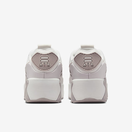 IB0170-101 Nike Air Max 90 LV8 Summit White Vast Grey Metallic (Women's)