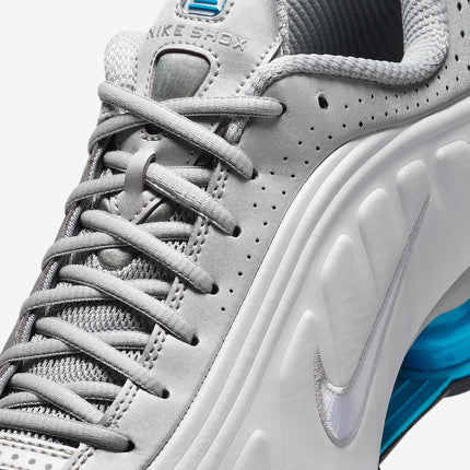 HQ1988-005 Nike Shox TL Metallic Silver White Blue Lagoon Blue Lagoon (Women's)