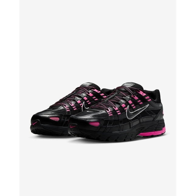 CD6404-600 Nike P-6000 Pink Blast Metallic Silver Black (Men's)